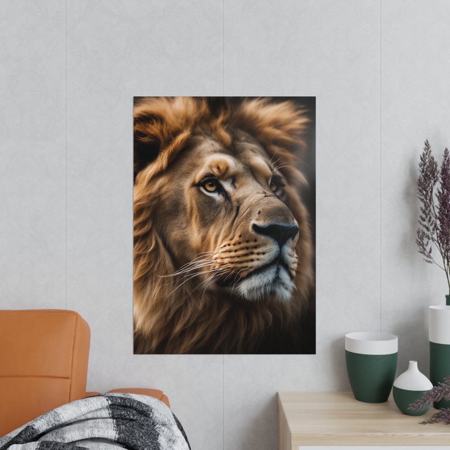 DeiBox - Satin Portrait "Lion"