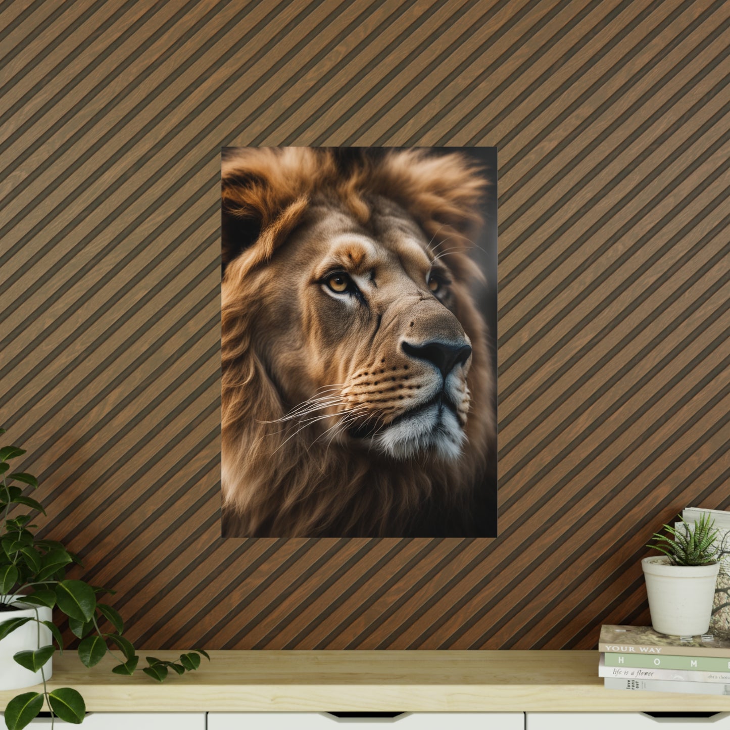 DeiBox - Satin Portrait "Lion"