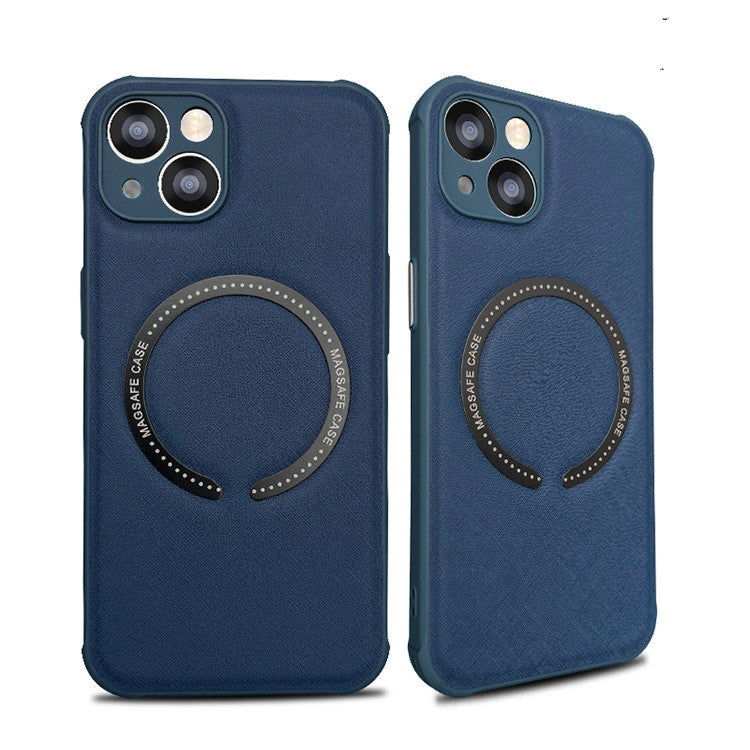 DeiBox - Iphone Leder Handy Hülle / Mag Safe