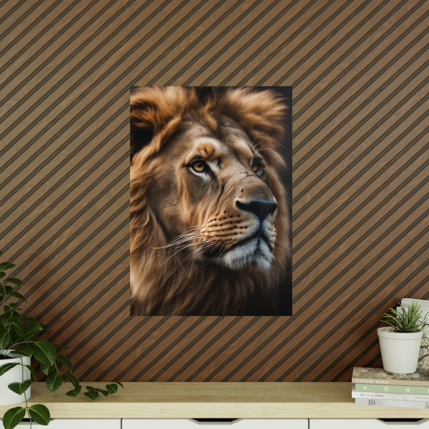 DeiBox - Satin Portrait "Lion"