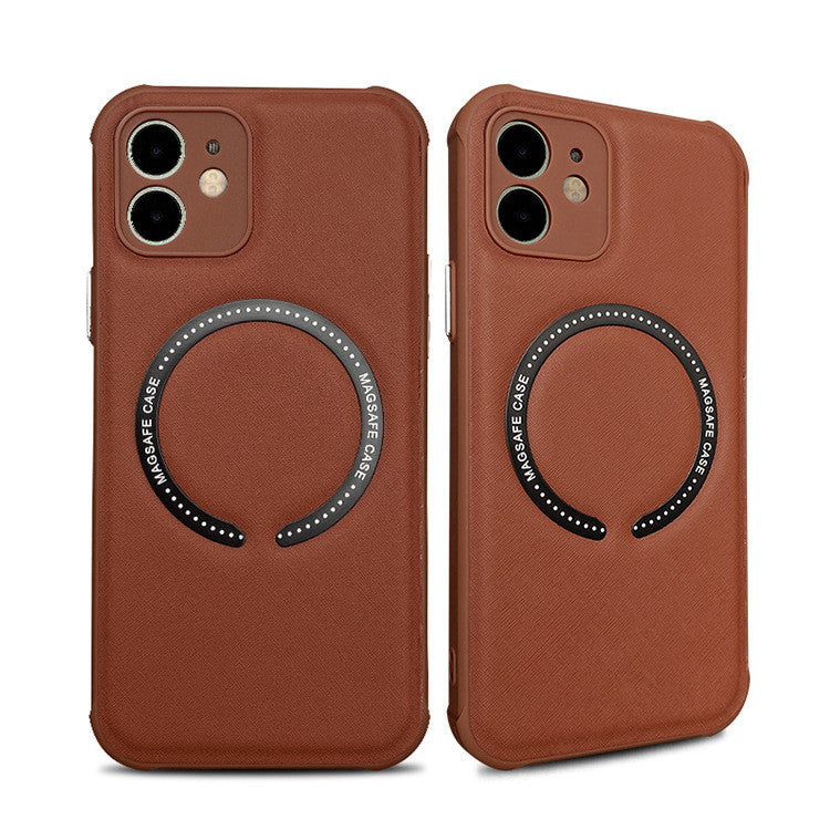 DeiBox - Iphone Leder Handy Hülle / Mag Safe