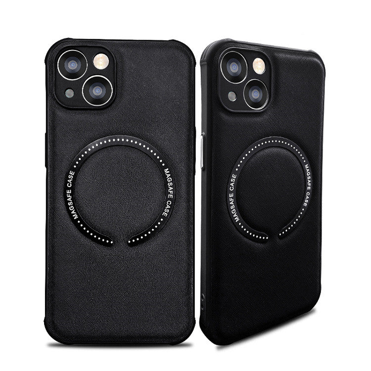DeiBox - Iphone Leder Handy Hülle / Mag Safe